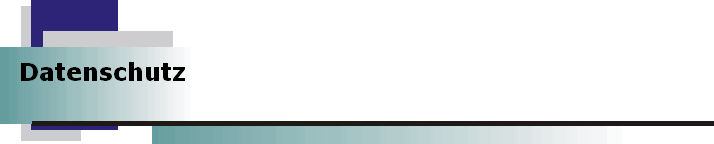 Datenschutz